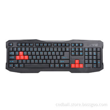 Wired standard keyboard, 46.3*17.4*2.5cm dimensionsNew